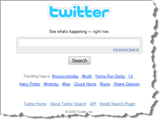 twittersearch Twitter Widgets