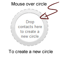 google+ create circle