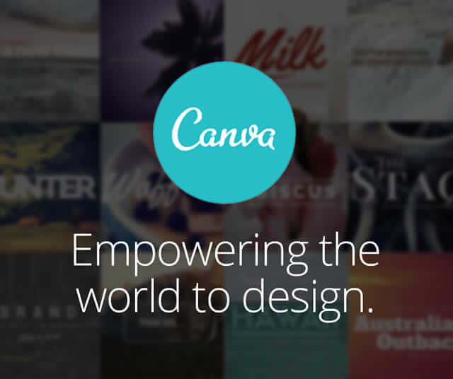 Canva is a graphic design tool 